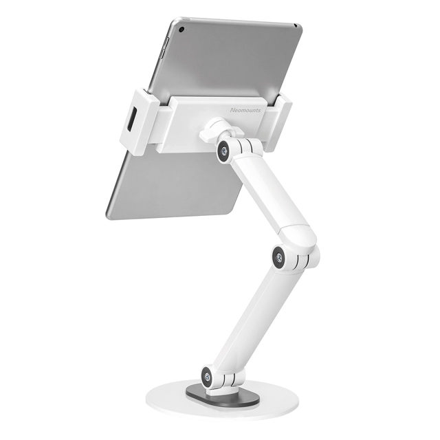 Een Tabletstand Neomounts DS15 4.7-12.9 inch wit koop je bij VHK Kantoorartikelen