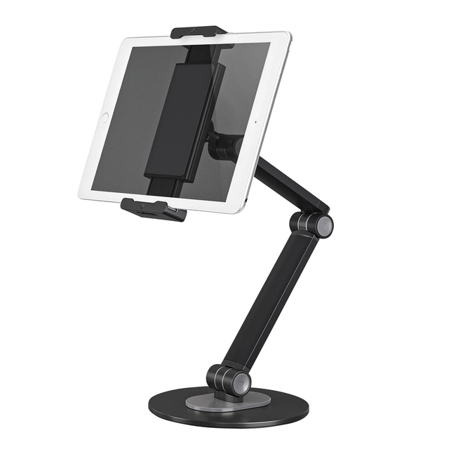 Een Tabletstand Neomounts DS15 4.7-12.9 inch zwart koop je bij VHK Kantoorartikelen