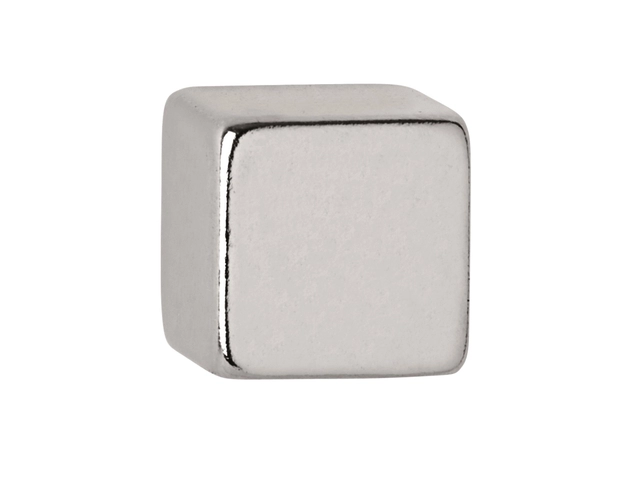 Een Magneet MAUL Neodymium kubus 10x10x10mm 3.8kg 10 stuks koop je bij Hoekmankantoorartikelen.nl