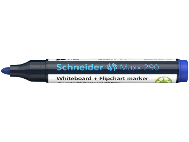 Een Viltstift Schneider Maxx 290 whiteboard rond 2-3mm assorti doos à 3+1 gratis koop je bij VHK Kantoorartikelen