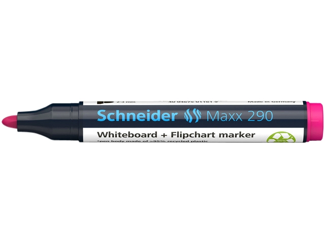 Een Viltstift Schneider Maxx 290 whiteboard rond 2-3mm assorti doos à 5+1 gratis koop je bij VHK Kantoorartikelen