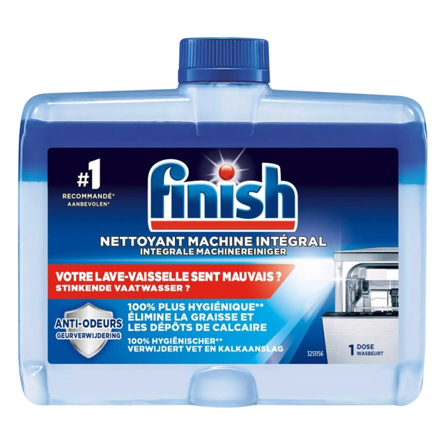 Een Vaatwasmachine reiniger Finish regular 250ml koop je bij VHK Kantoorartikelen