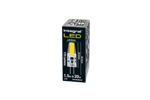 Een Ledlamp Integral G4 4000K koel wit 1.5W 170lumen koop je bij VHK Kantoorartikelen