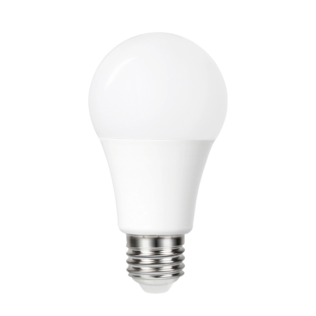 Een Ledlamp Integral E27 2700K warm wit 4.8W 470lumen dag/nacht sensor koop je bij VHK Kantoorartikelen