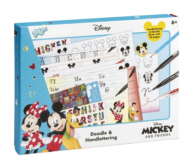 Een Handletterset Disney Mickey en Minnie koop je bij VHK Kantoorartikelen