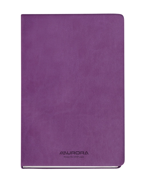 Een Notitieboek Aurora Capri A5 192blz lijn 80gr violet koop je bij VHK Kantoorartikelen