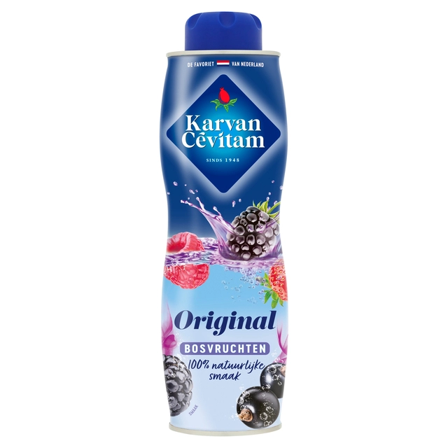 Een Siroop Karvan Cevitam bosvruchten 600ml koop je bij VHK Kantoorartikelen