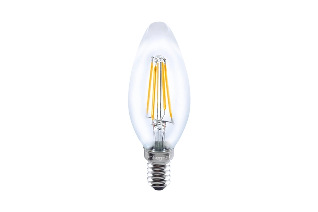 Een Ledlamp Integral E14 2700K warm wit 4W 470lumen koop je bij VHK Kantoorartikelen