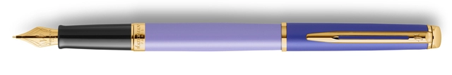 Een Vulpen Waterman Hémisphère Colour Blocking purple GT medium koop je bij VHK Kantoorartikelen