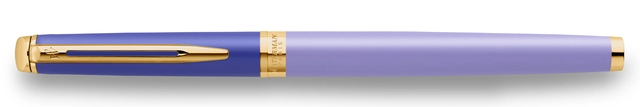 Een Vulpen Waterman Hémisphère Colour Blocking purple GT medium koop je bij VHK Kantoorartikelen