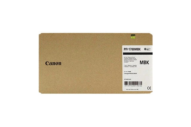 Een Inktcartridge Canon PFI-1700 mat zwart koop je bij VHK Kantoorartikelen