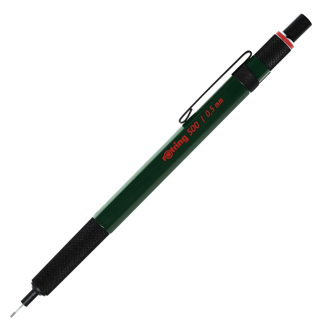 Een Vulpotlood rOtring 500 0.5mm groen koop je bij VHK Kantoorartikelen