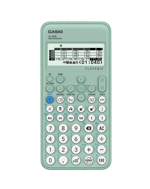 Een Rekenmachine Casio Classwiz fx-92B Secondaire koop je bij VHK Kantoorartikelen