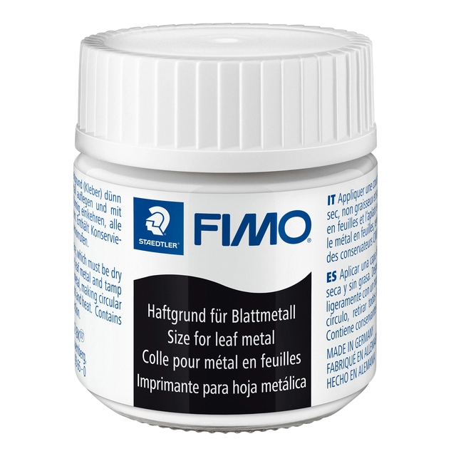 Een Bladmetaallijm Fimo flacon à 35ml koop je bij VHK Kantoorartikelen