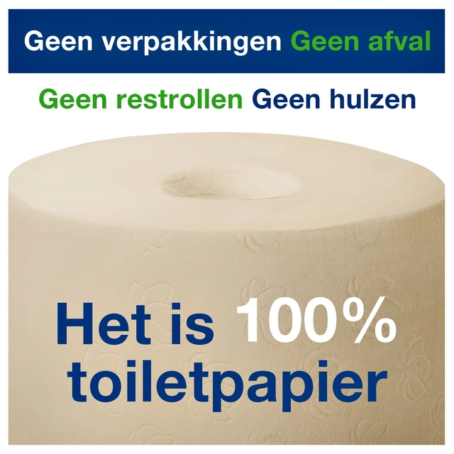 Een Toiletpapier Tork T7 hulsloos Natural Advanced midsize 2-laags 900vel 472155 koop je bij VHK Kantoorartikelen