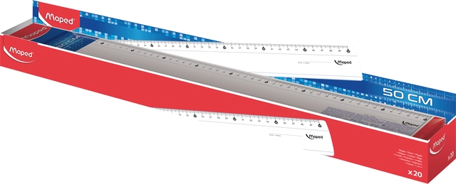 Een Liniaal Maped Classic 50cm koop je bij VHK Kantoorartikelen