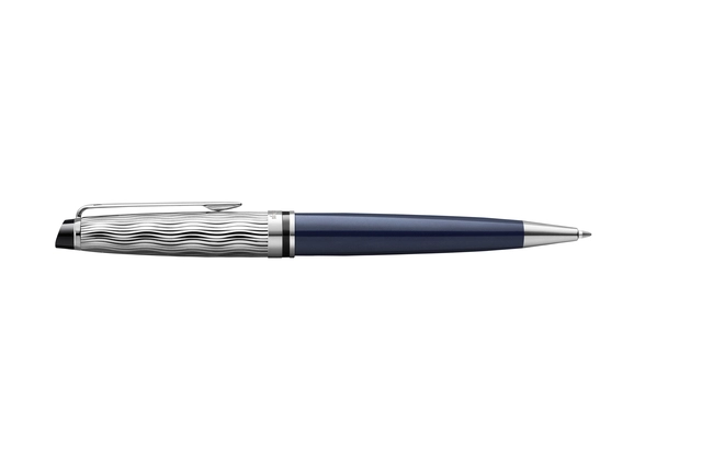 Een Balpen Waterman Expert L'essence du blue deLuxe CT medium koop je bij VHK Kantoorartikelen