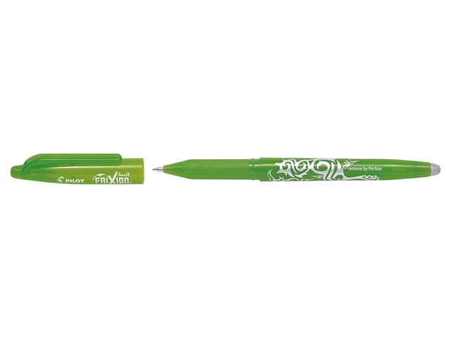 Een Rollerpen PILOT friXion medium lichtgroen blister à 1 stuk koop je bij VHK Kantoorartikelen