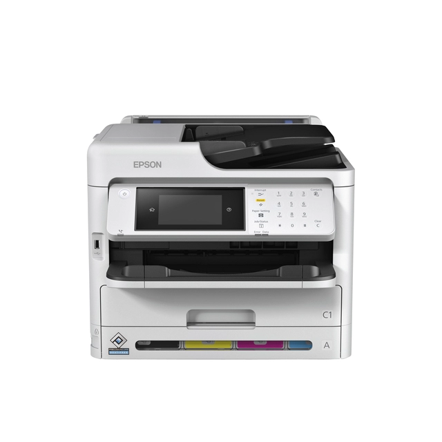 Een Multifunctional inktjet printer Epson Workforce WF-C5890DWF koop je bij Hoekmankantoorartikelen.nl