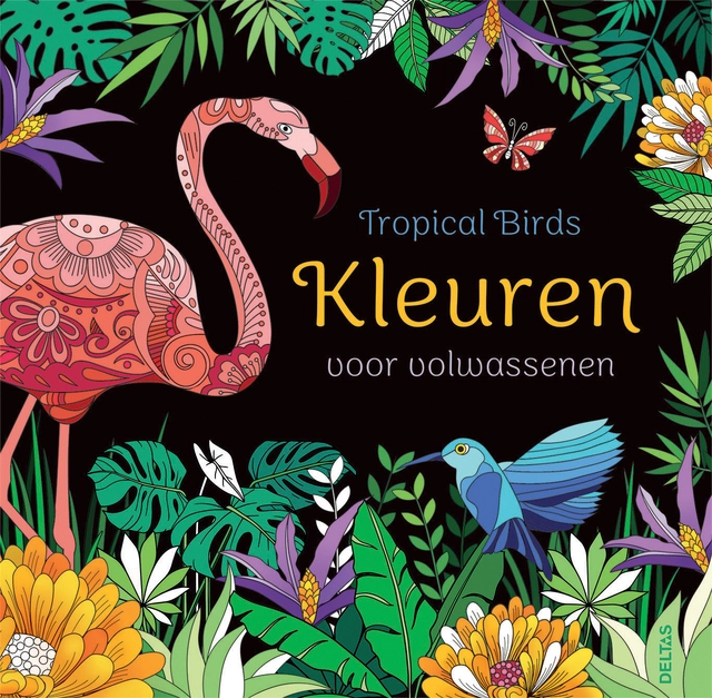 Een Kleurboek Deltas Tropical Birds koop je bij Sysdicom BV