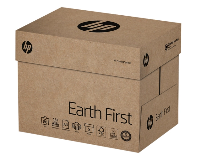 Een Kopieerpapier HP Earth First A4 80gr wit 500 vel koop je bij Hoekmankantoorartikelen.nl