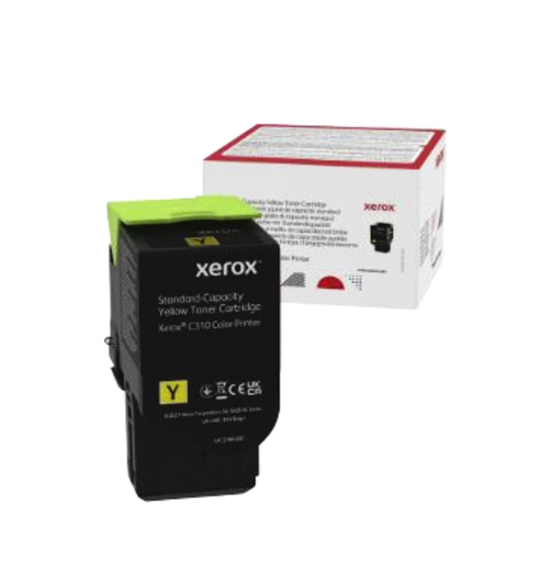 Een Tonercartridge Xerox 006R04359 geel koop je bij Hoekmankantoorartikelen.nl