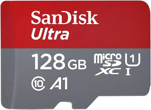 Een Geheugenkaart Sandisk MicroSDXC Ultra 128GB (140mb/s C10 - SDA UHS-I) koop je bij VHK Kantoorartikelen