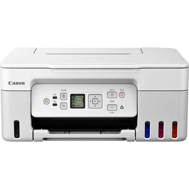 Een Multifunctional inktjet printer Canon PIXMA G3571 wit koop je bij Hoekmankantoorartikelen.nl