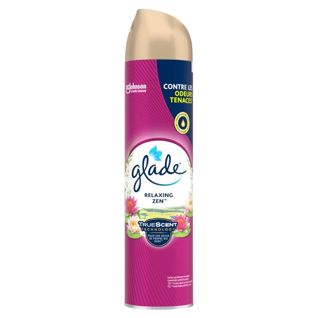 Een Luchtverfrisser Glade Relaxing Zen 300ml koop je bij VHK Kantoorartikelen