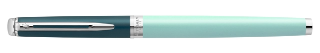 Een Vulpen Waterman Hémisphère Colour Blocking green CT fijn koop je bij Hoekmankantoorartikelen.nl