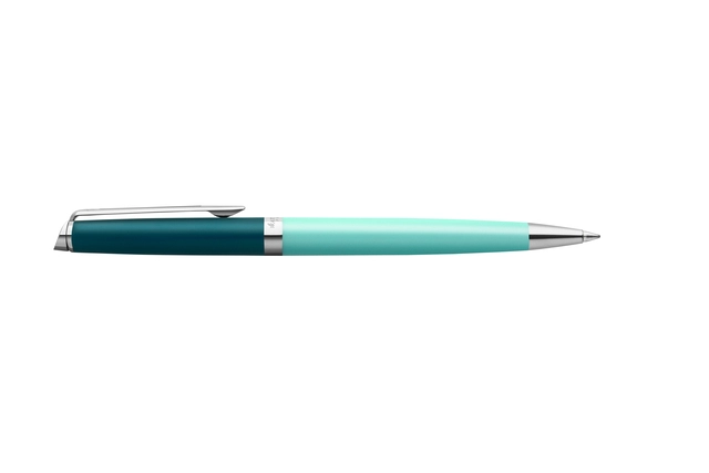 Een Balpen Waterman Hémisphère Colour Blocking green CT medium koop je bij VHK Kantoorartikelen