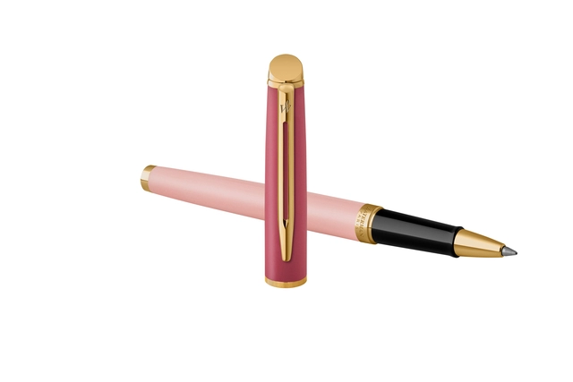 Een Rollerpen Waterman Hémisphère Colour Blocking pink GT fijn koop je bij Hoekmankantoorartikelen.nl