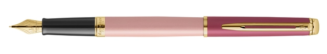 Een Vulpen Waterman Hémisphère Colour Blocking pink GT medium koop je bij Hoekmankantoorartikelen.nl