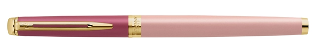 Een Vulpen Waterman Hémisphère Colour Blocking pink GT medium koop je bij Hoekmankantoorartikelen.nl