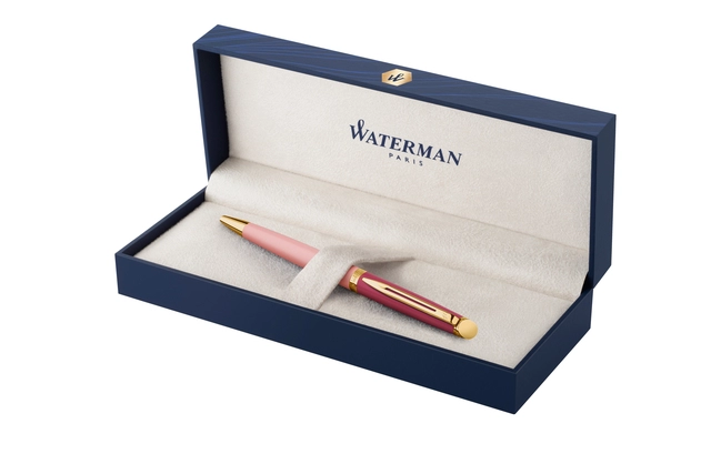 Een Balpen Waterman Hémisphère Colour Blocking pink GT medium koop je bij Hoekmankantoorartikelen.nl