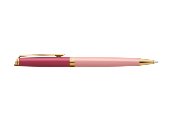 Een Balpen Waterman Hémisphère Colour Blocking pink GT medium koop je bij Hoekmankantoorartikelen.nl