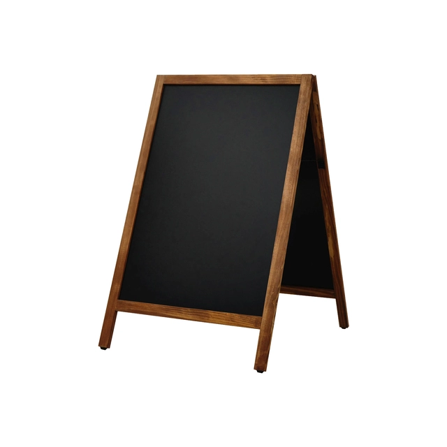 Een Krijt stoepbord Europel 660x1040mm natur koop je bij VHK Kantoorartikelen