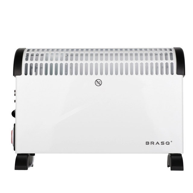 Een Kachel convector BRASQ CH100 2000W 60m3 koop je bij VHK Kantoorartikelen