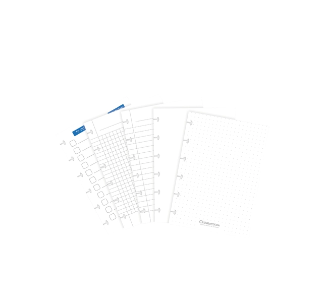 Een Uitbreidingsset Correctbook A6 mix 5 bladen koop je bij VHK Kantoorartikelen