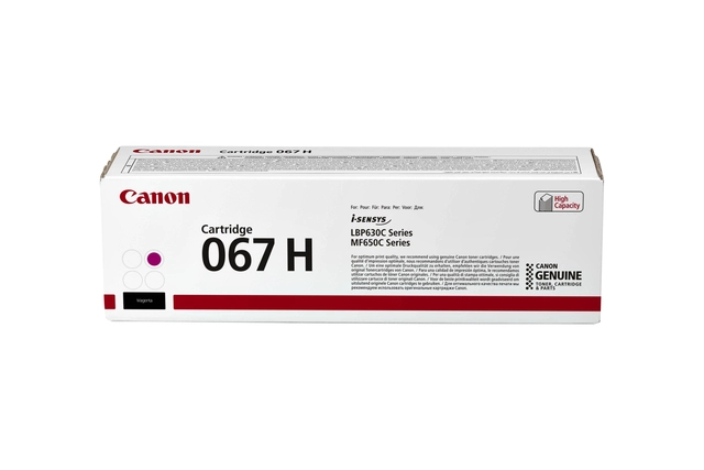 Een Tonercartridge Canon 067H rood koop je bij Hoekmankantoorartikelen.nl