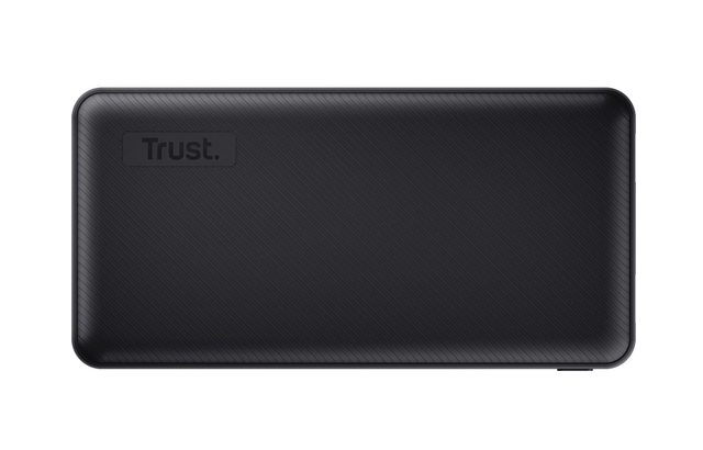 Een Powerbank Trust Primo 15.000 mAh eco zwart koop je bij VHK Kantoorartikelen