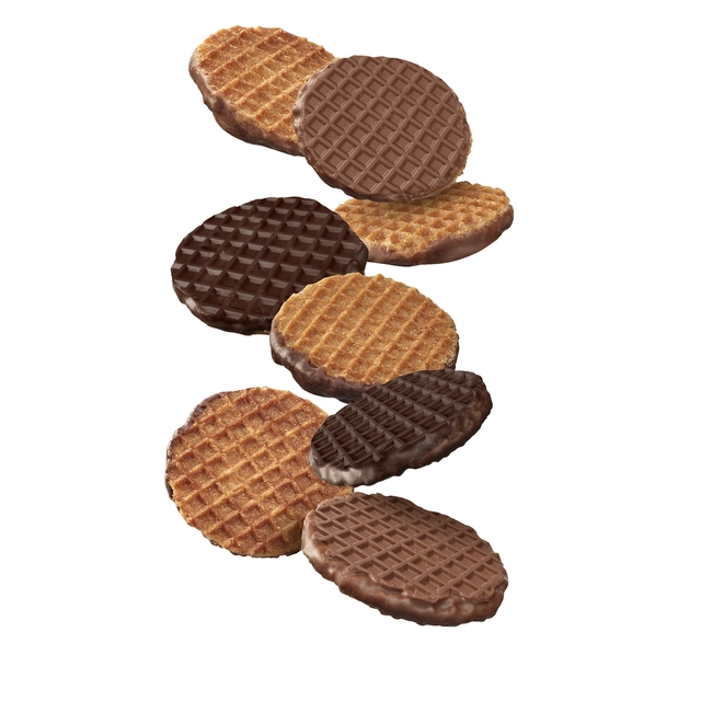 Een Koekjes Elite Special Dutch chocolate stroopwafelmix 120 stuks koop je bij VHK Kantoorartikelen