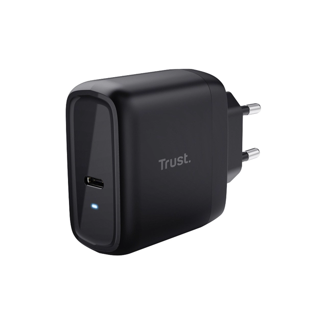 Een Oplader Trust Maxo 65W USB-C zwart koop je bij VHK Kantoorartikelen