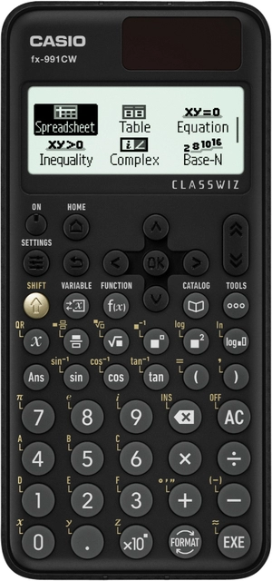 Een Rekenmachine Casio Classwiz fx-991CW koop je bij VHK Kantoorartikelen