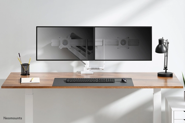 Een Monitorarm Neomounts DS75-450WH2 wit koop je bij VHK Kantoorartikelen