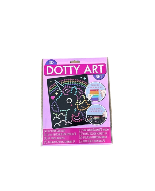 Een Knutselset 3D Dotty art assorti koop je bij VHK Kantoorartikelen