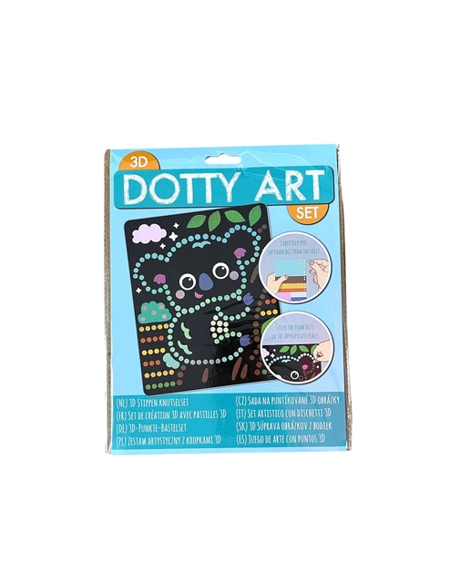 Een Knutselset 3D Dotty art assorti koop je bij VHK Kantoorartikelen