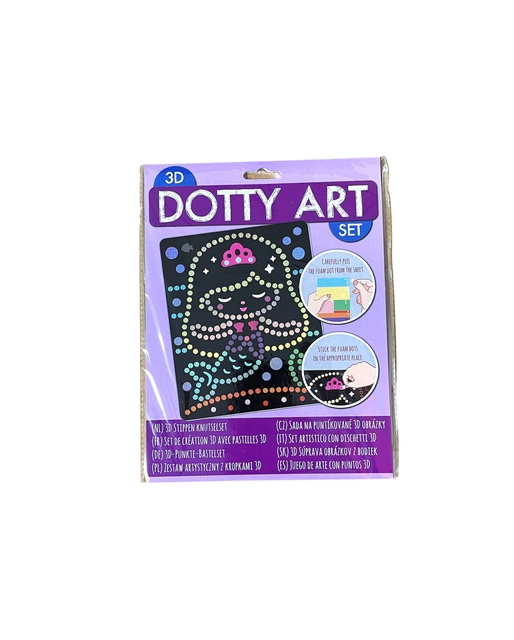 Een Knutselset 3D Dotty art assorti koop je bij VHK Kantoorartikelen