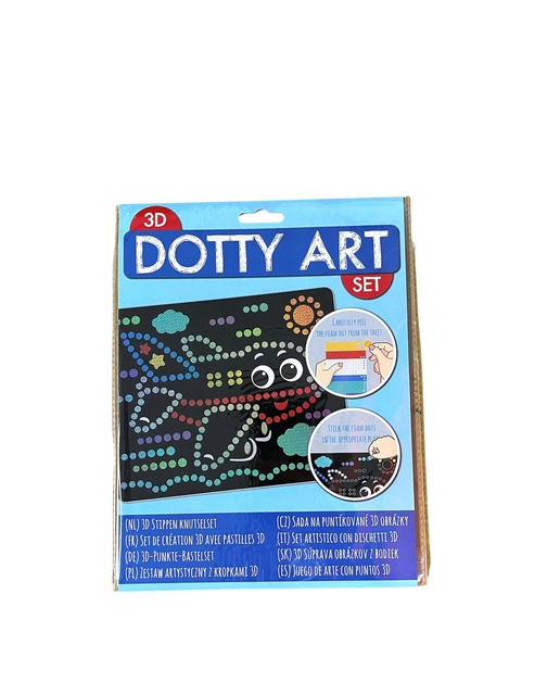 Een Knutselset 3D Dotty art assorti koop je bij VHK Kantoorartikelen