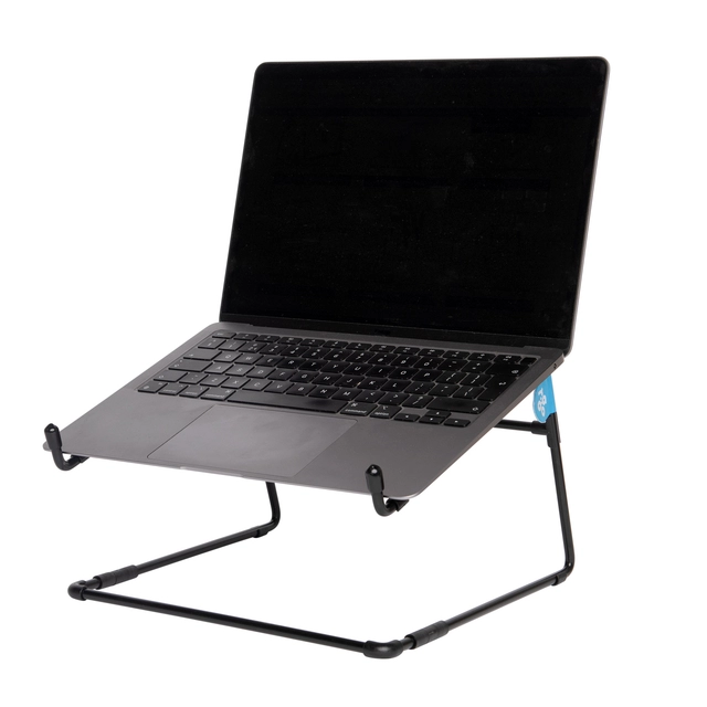 Een Laptopstandaard R-Go Office Zwart koop je bij Hoekmankantoorartikelen.nl